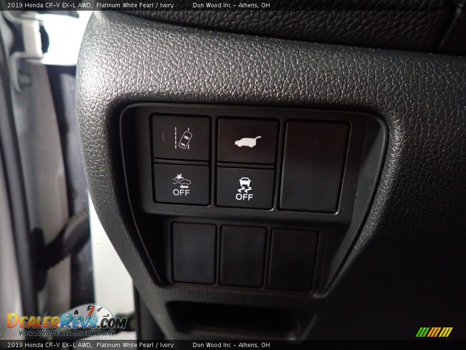 2019 Honda CR-V EX-L AWD Platinum White Pearl / Ivory Photo #29
