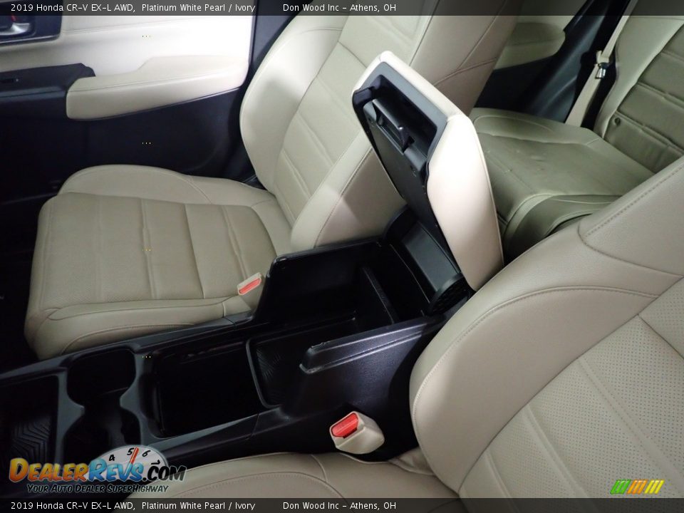 2019 Honda CR-V EX-L AWD Platinum White Pearl / Ivory Photo #31