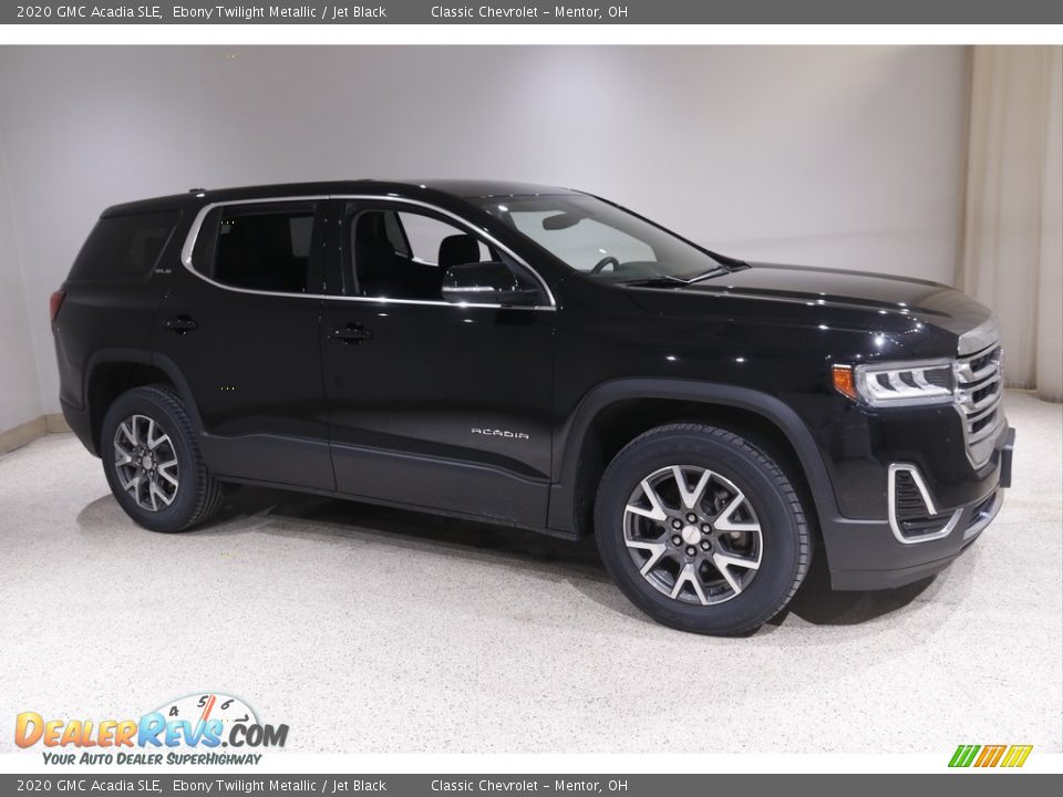 2020 GMC Acadia SLE Ebony Twilight Metallic / Jet Black Photo #1