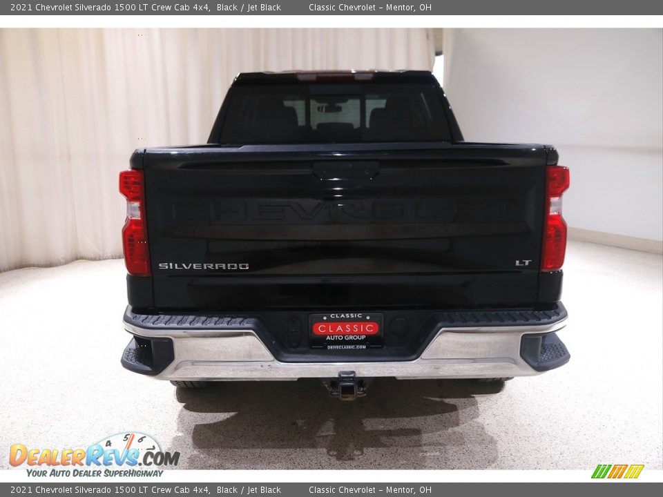 2021 Chevrolet Silverado 1500 LT Crew Cab 4x4 Black / Jet Black Photo #20