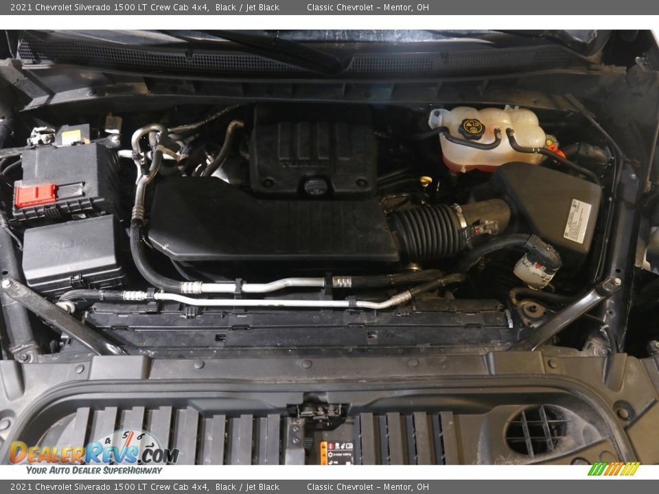 2021 Chevrolet Silverado 1500 LT Crew Cab 4x4 Black / Jet Black Photo #21