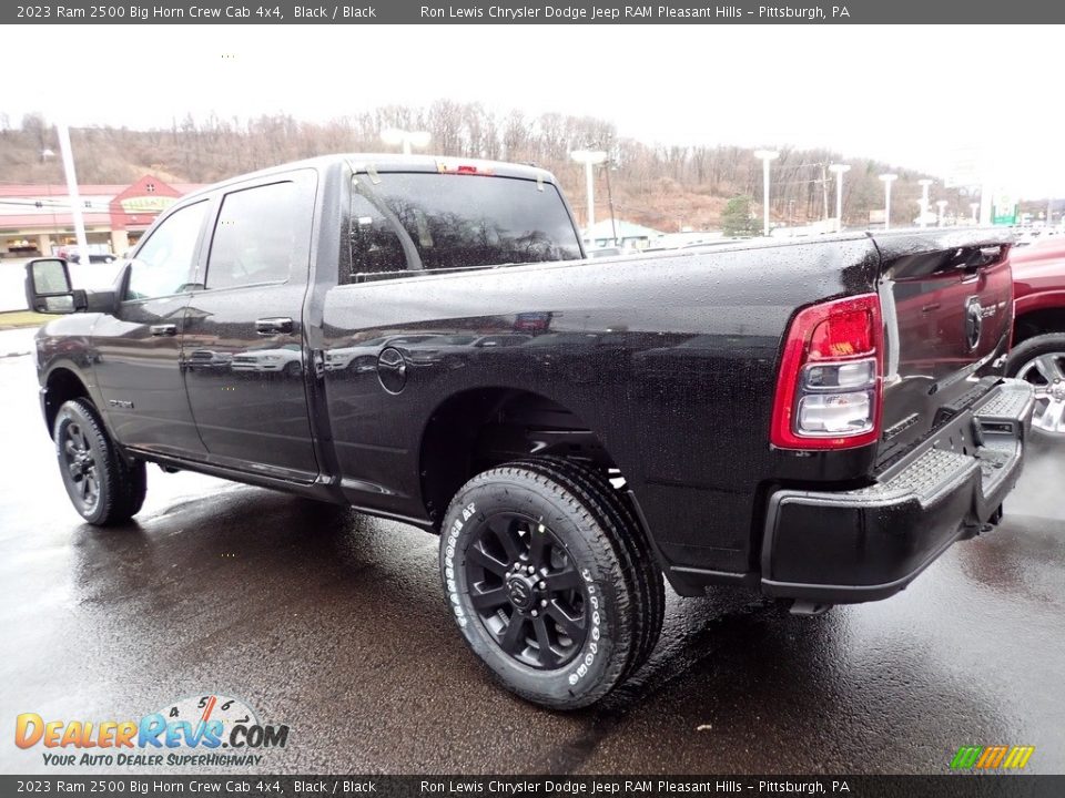 2023 Ram 2500 Big Horn Crew Cab 4x4 Black / Black Photo #3