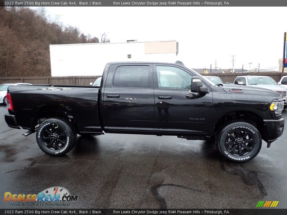 2023 Ram 2500 Big Horn Crew Cab 4x4 Black / Black Photo #8