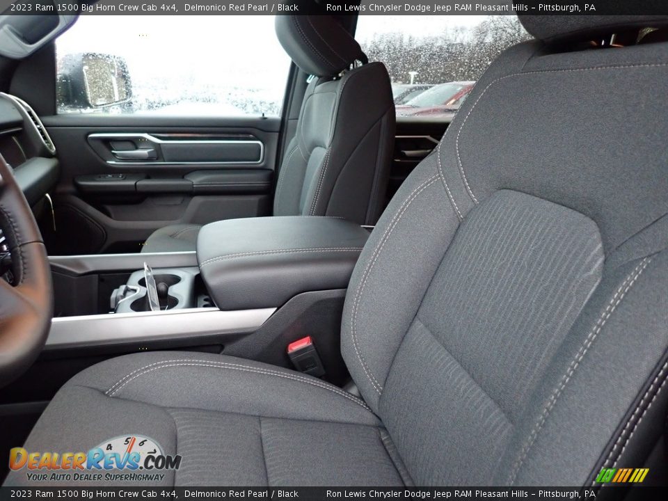 2023 Ram 1500 Big Horn Crew Cab 4x4 Delmonico Red Pearl / Black Photo #11