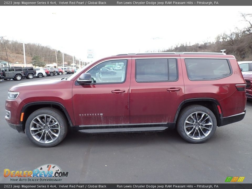 Velvet Red Pearl 2023 Jeep Wagoneer Series II 4x4 Photo #2