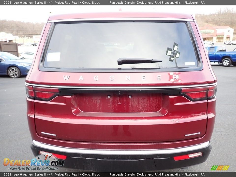 2023 Jeep Wagoneer Series II 4x4 Velvet Red Pearl / Global Black Photo #4