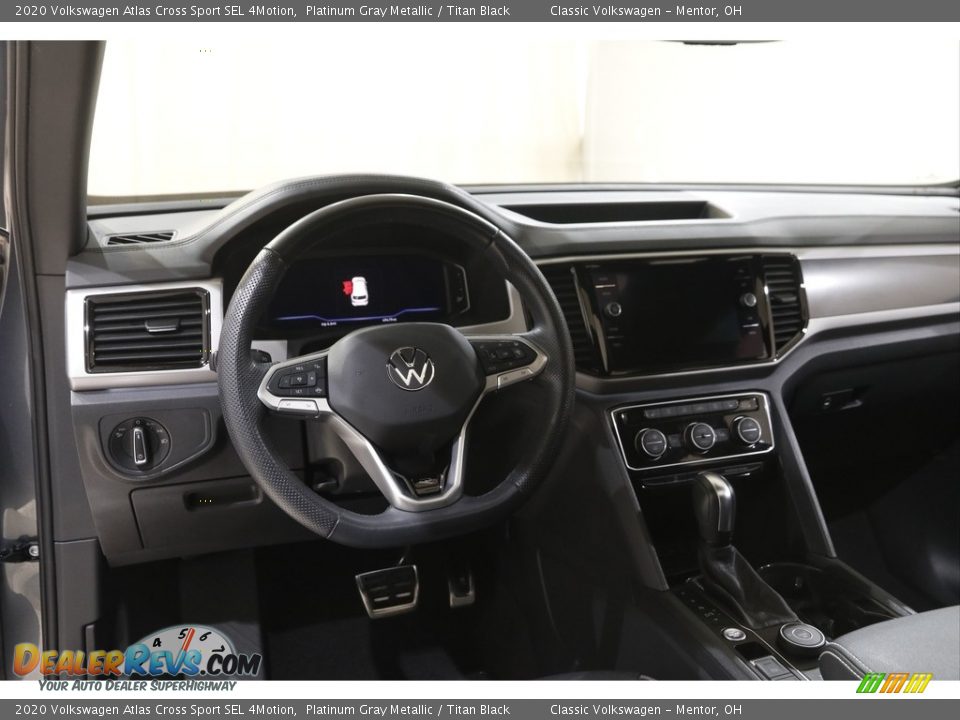 Dashboard of 2020 Volkswagen Atlas Cross Sport SEL 4Motion Photo #6