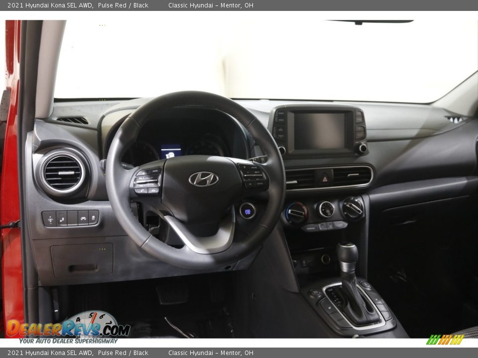 2021 Hyundai Kona SEL AWD Pulse Red / Black Photo #6