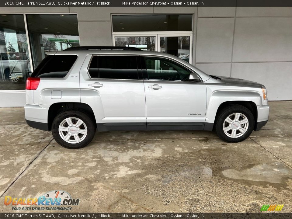 Quicksilver Metallic 2016 GMC Terrain SLE AWD Photo #6