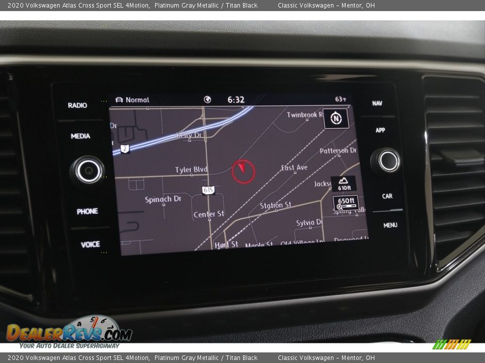 Navigation of 2020 Volkswagen Atlas Cross Sport SEL 4Motion Photo #10