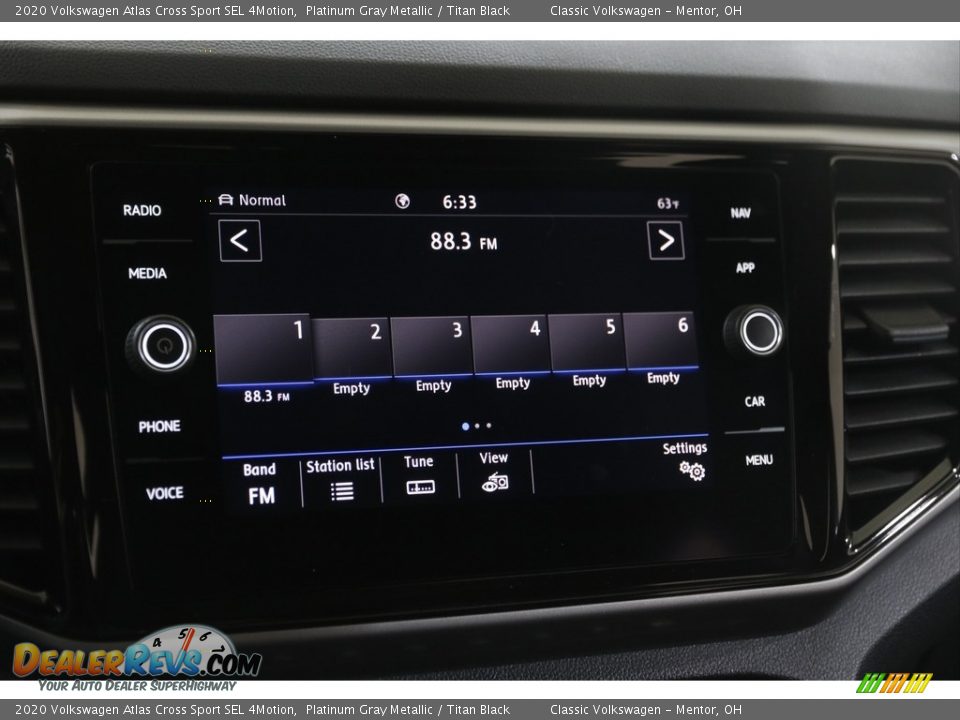 Controls of 2020 Volkswagen Atlas Cross Sport SEL 4Motion Photo #11