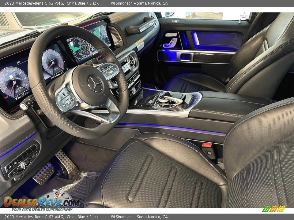 Black Interior - 2023 Mercedes-Benz G 63 AMG Photo #7