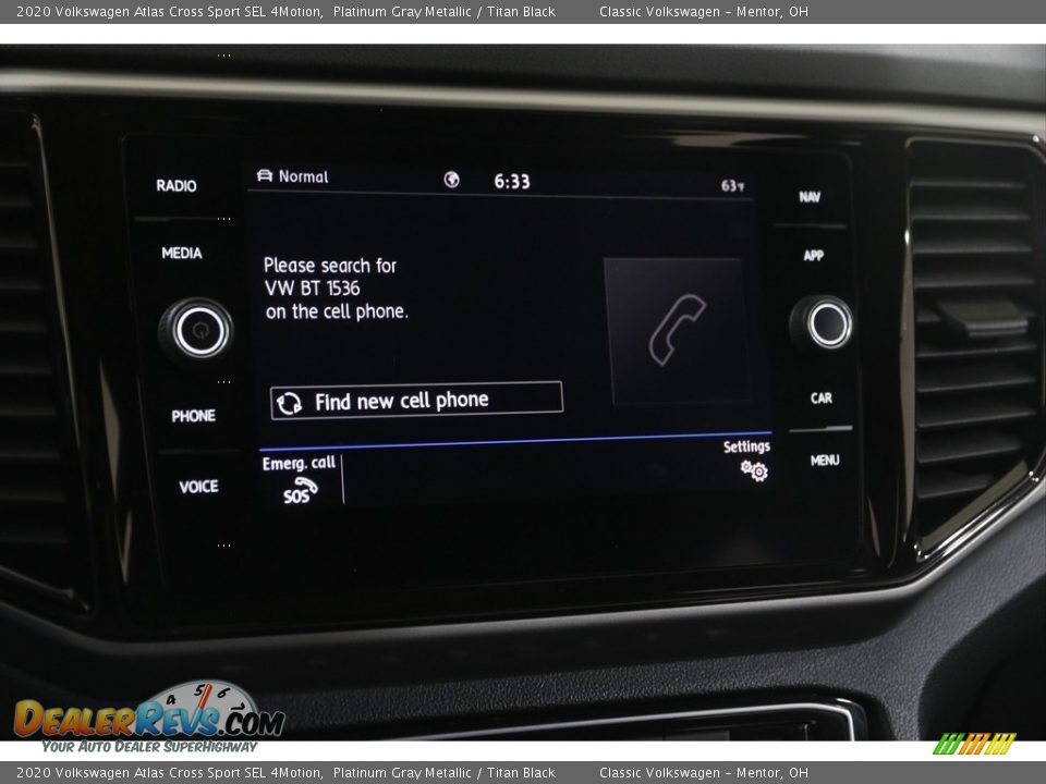 2020 Volkswagen Atlas Cross Sport SEL 4Motion Platinum Gray Metallic / Titan Black Photo #12