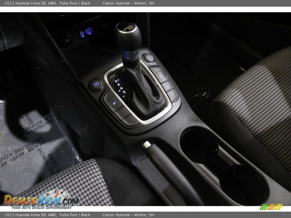 2021 Hyundai Kona SEL AWD Pulse Red / Black Photo #13