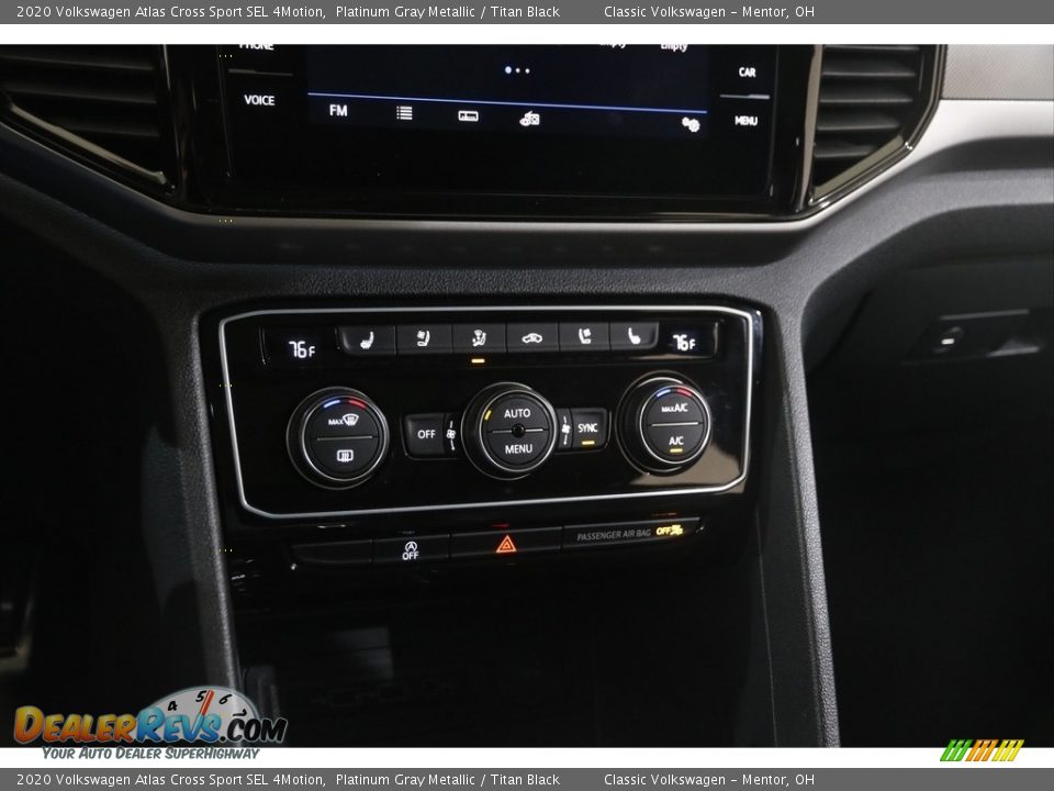 Controls of 2020 Volkswagen Atlas Cross Sport SEL 4Motion Photo #14