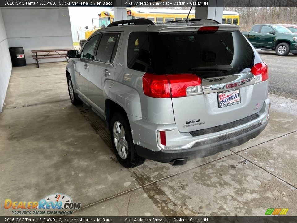 2016 GMC Terrain SLE AWD Quicksilver Metallic / Jet Black Photo #10