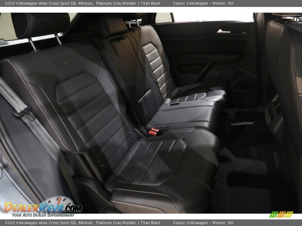 Rear Seat of 2020 Volkswagen Atlas Cross Sport SEL 4Motion Photo #17