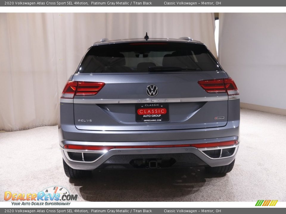 2020 Volkswagen Atlas Cross Sport SEL 4Motion Platinum Gray Metallic / Titan Black Photo #19