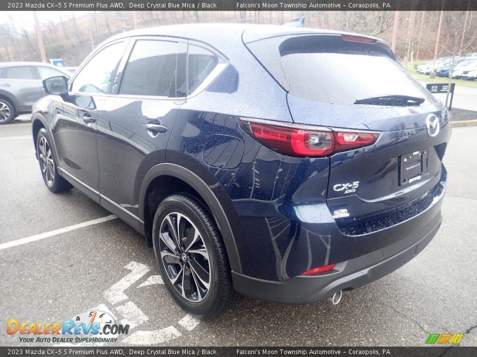 2023 Mazda CX-5 S Premium Plus AWD Deep Crystal Blue Mica / Black Photo #5