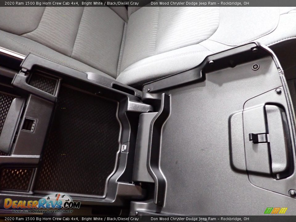 2020 Ram 1500 Big Horn Crew Cab 4x4 Bright White / Black/Diesel Gray Photo #22