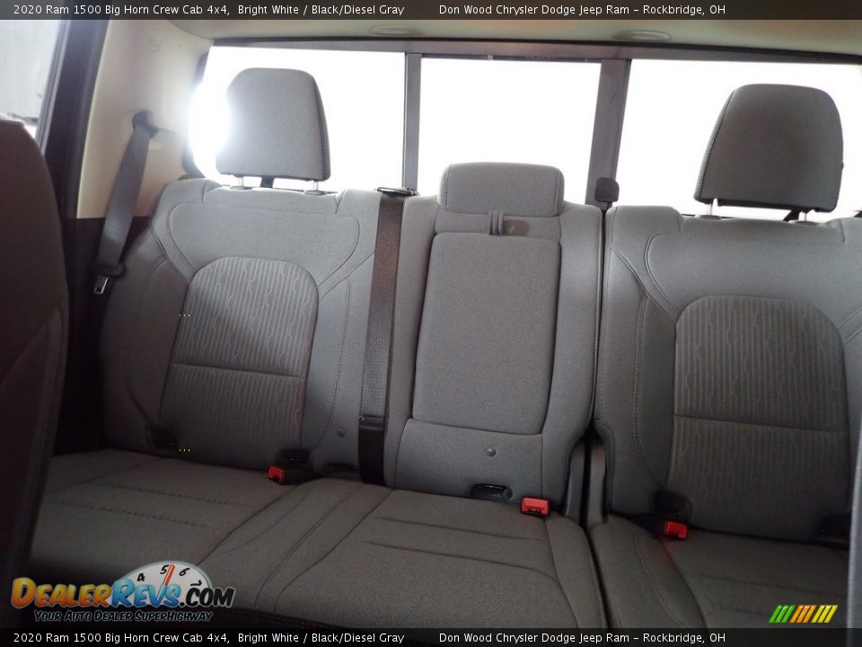 2020 Ram 1500 Big Horn Crew Cab 4x4 Bright White / Black/Diesel Gray Photo #23