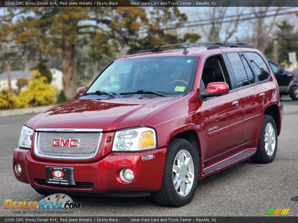 2006 GMC Envoy Denali 4x4 Red Jewel Metallic / Ebony Black Photo #1