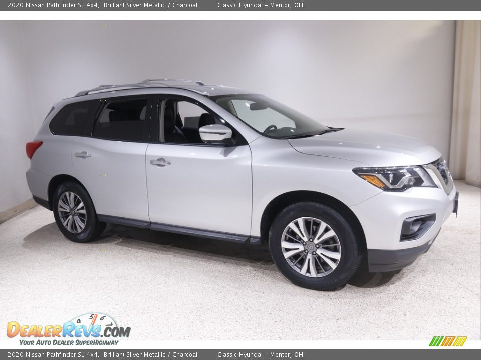 Brilliant Silver Metallic 2020 Nissan Pathfinder SL 4x4 Photo #1
