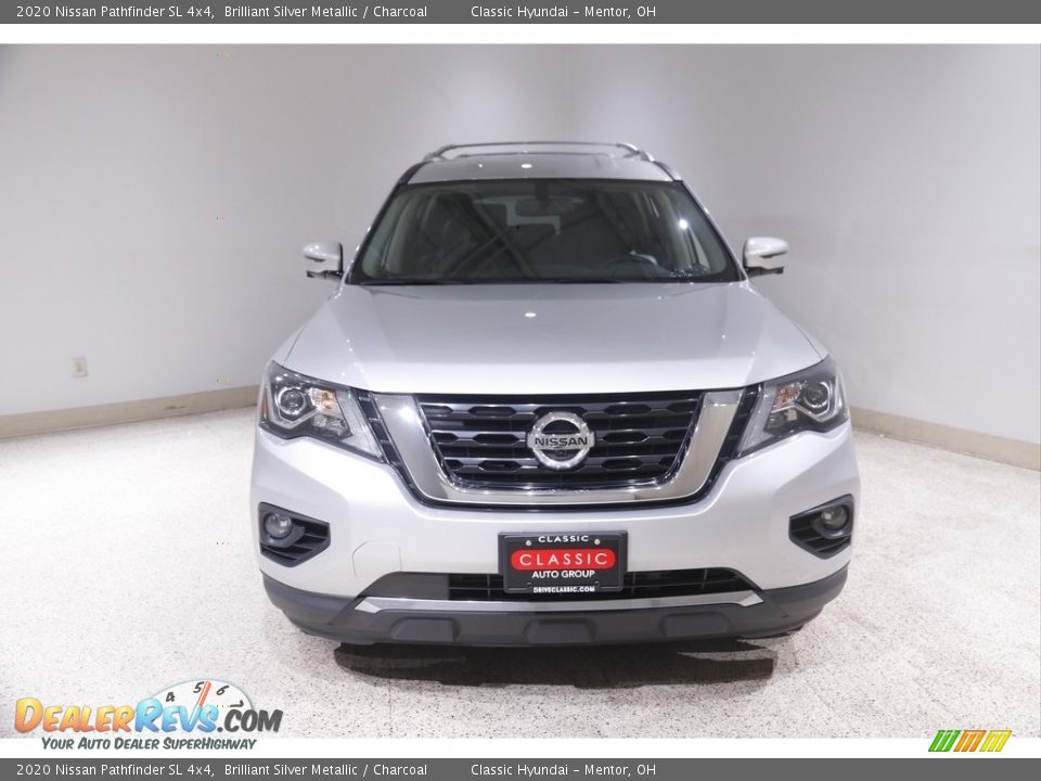 2020 Nissan Pathfinder SL 4x4 Brilliant Silver Metallic / Charcoal Photo #2