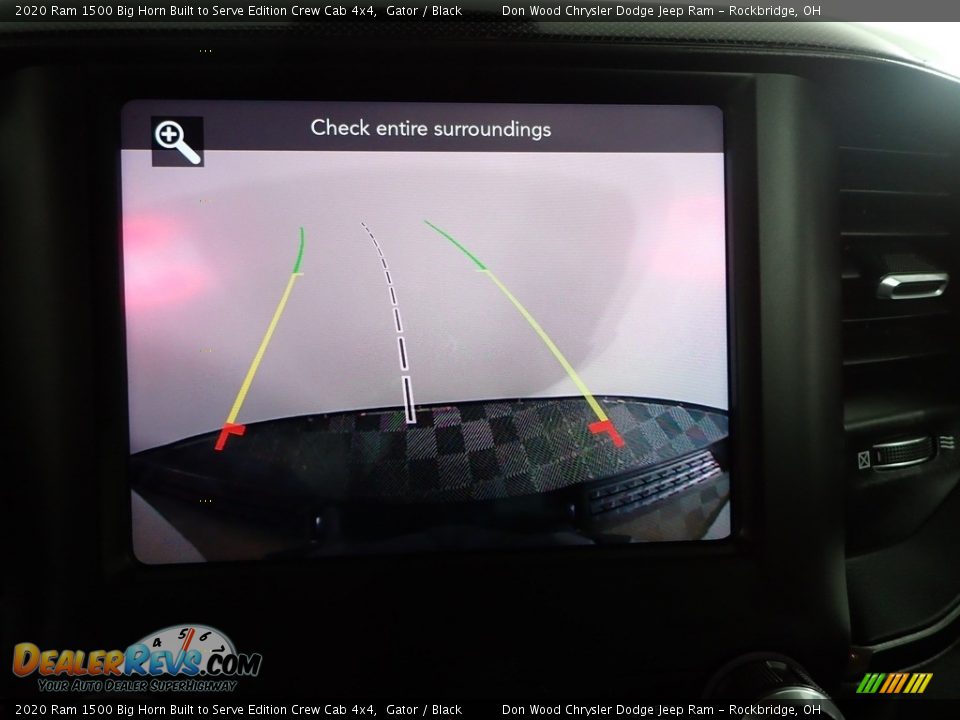 2020 Ram 1500 Big Horn Built to Serve Edition Crew Cab 4x4 Gator / Black Photo #3