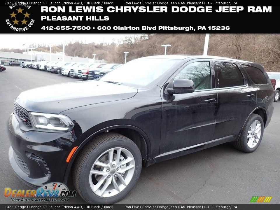 2023 Dodge Durango GT Launch Edition AWD DB Black / Black Photo #1