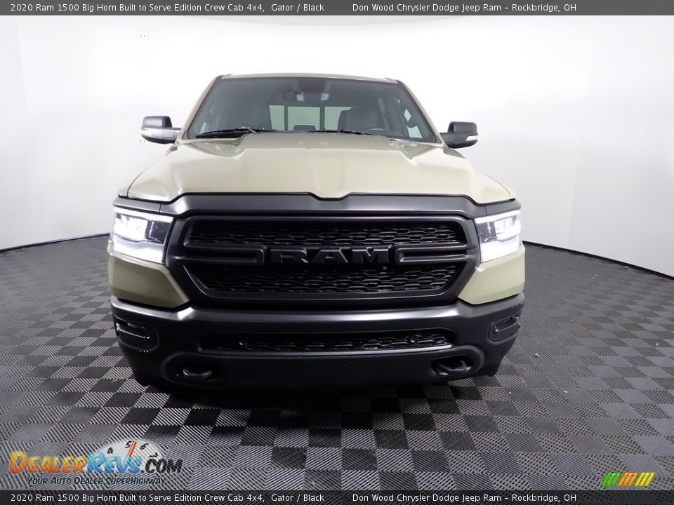 2020 Ram 1500 Big Horn Built to Serve Edition Crew Cab 4x4 Gator / Black Photo #5
