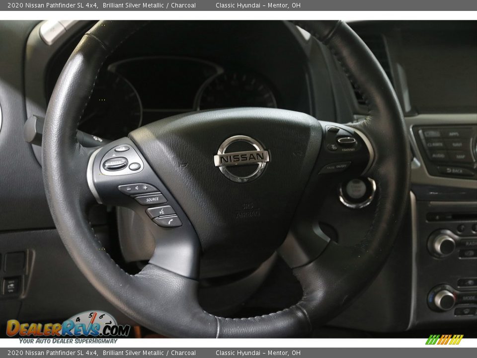 2020 Nissan Pathfinder SL 4x4 Steering Wheel Photo #7