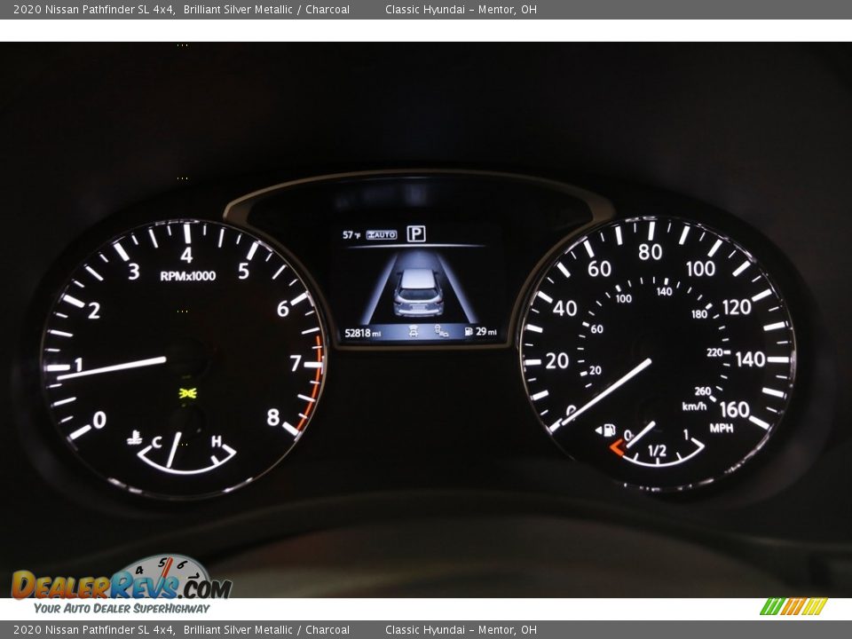 2020 Nissan Pathfinder SL 4x4 Gauges Photo #8