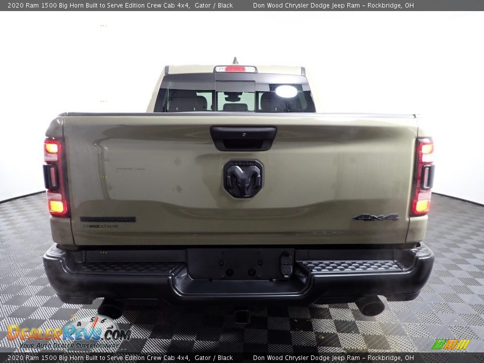 2020 Ram 1500 Big Horn Built to Serve Edition Crew Cab 4x4 Gator / Black Photo #8