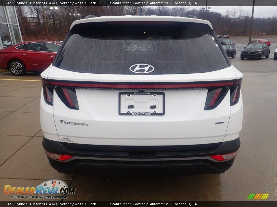 2023 Hyundai Tucson SEL AWD Serenity White / Black Photo #3