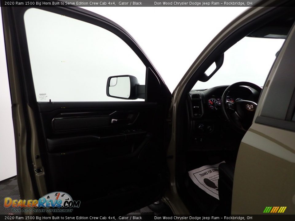 2020 Ram 1500 Big Horn Built to Serve Edition Crew Cab 4x4 Gator / Black Photo #11