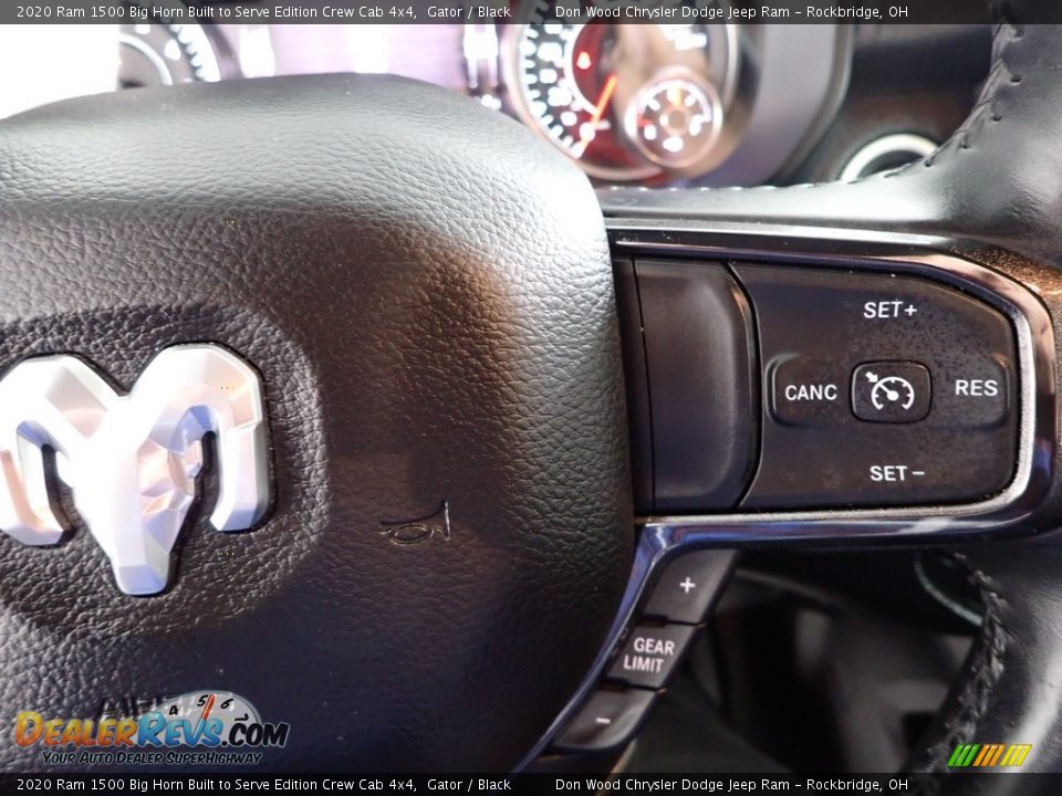 2020 Ram 1500 Big Horn Built to Serve Edition Crew Cab 4x4 Gator / Black Photo #17