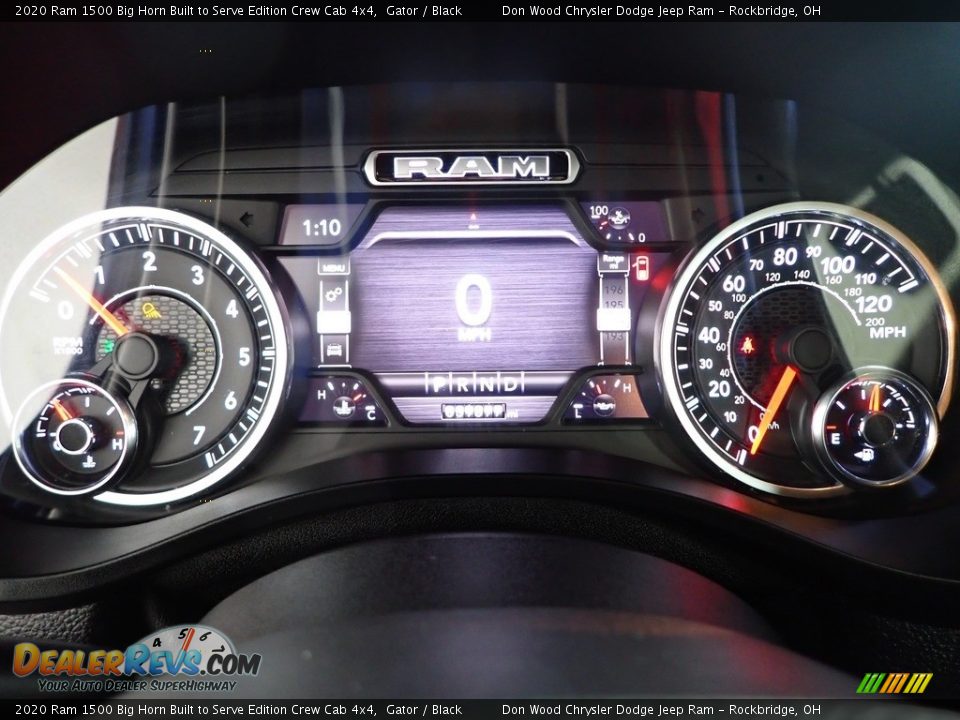 2020 Ram 1500 Big Horn Built to Serve Edition Crew Cab 4x4 Gauges Photo #18