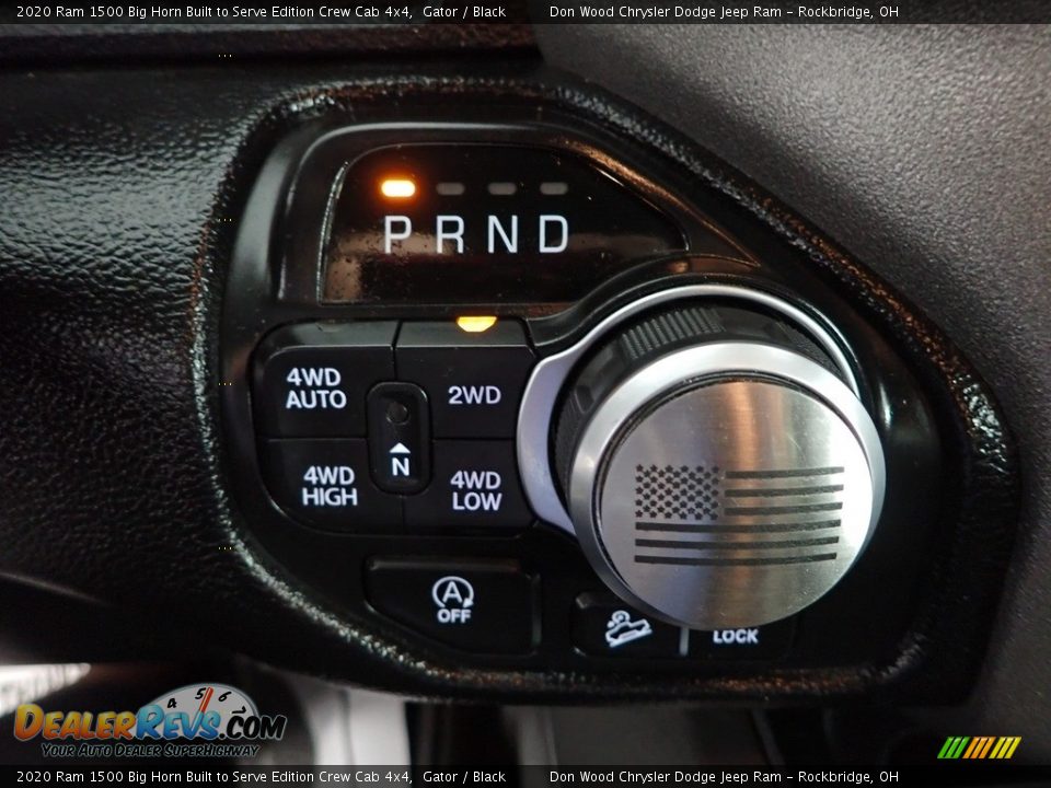 2020 Ram 1500 Big Horn Built to Serve Edition Crew Cab 4x4 Shifter Photo #19