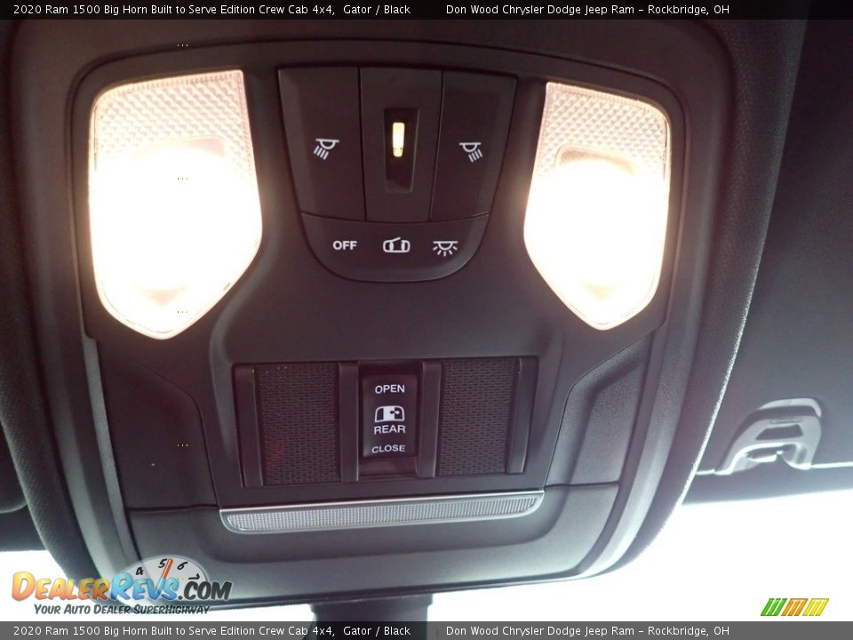 2020 Ram 1500 Big Horn Built to Serve Edition Crew Cab 4x4 Gator / Black Photo #22