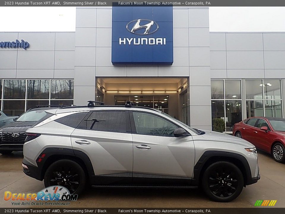 2023 Hyundai Tucson XRT AWD Shimmering Silver / Black Photo #1