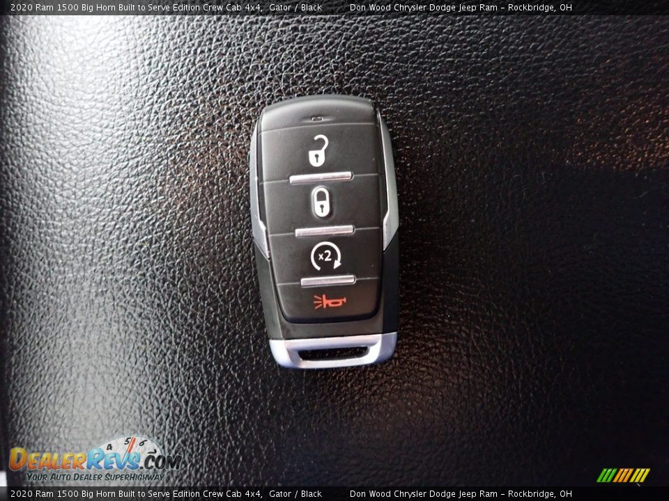 2020 Ram 1500 Big Horn Built to Serve Edition Crew Cab 4x4 Gator / Black Photo #32