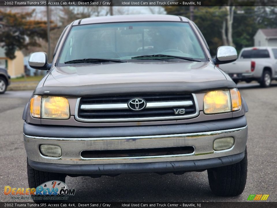 2002 Toyota Tundra SR5 Access Cab 4x4 Desert Sand / Gray Photo #3