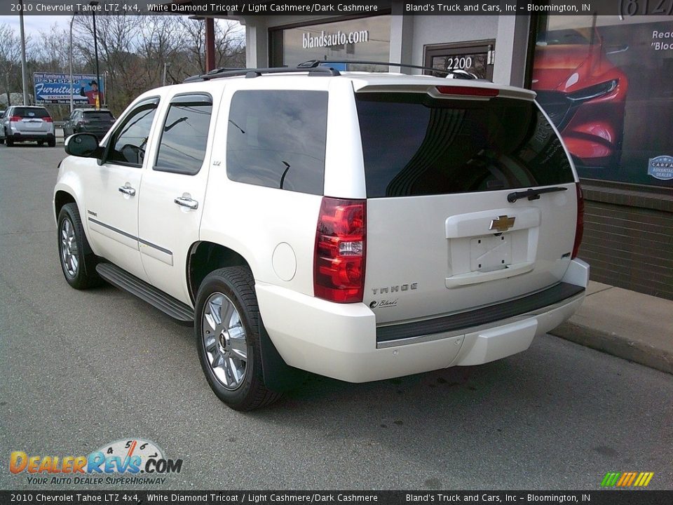 2010 Chevrolet Tahoe LTZ 4x4 White Diamond Tricoat / Light Cashmere/Dark Cashmere Photo #31