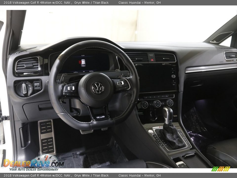 2018 Volkswagen Golf R 4Motion w/DCC. NAV. Oryx White / Titan Black Photo #6