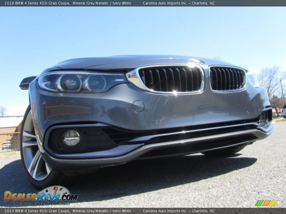 2019 BMW 4 Series 430i Gran Coupe Mineral Grey Metallic / Ivory White Photo #2