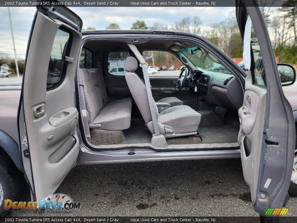 2002 Toyota Tundra SR5 Access Cab 4x4 Desert Sand / Gray Photo #14