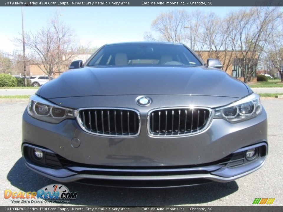 2019 BMW 4 Series 430i Gran Coupe Mineral Grey Metallic / Ivory White Photo #4