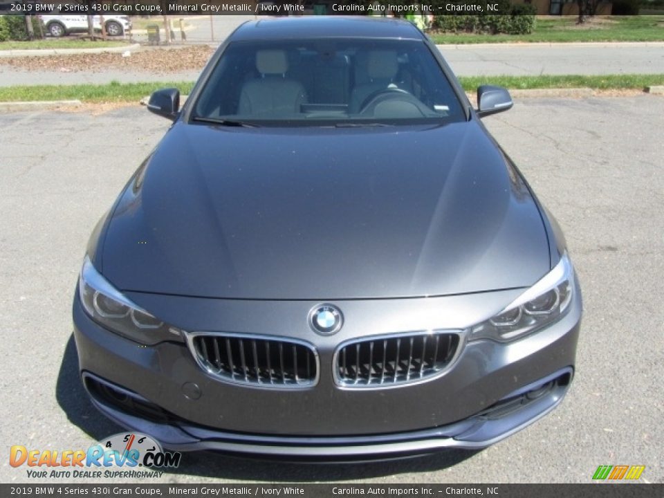 2019 BMW 4 Series 430i Gran Coupe Mineral Grey Metallic / Ivory White Photo #5