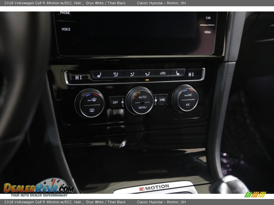 2018 Volkswagen Golf R 4Motion w/DCC. NAV. Oryx White / Titan Black Photo #16